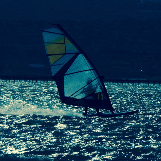 Windsurfer am Ammersee